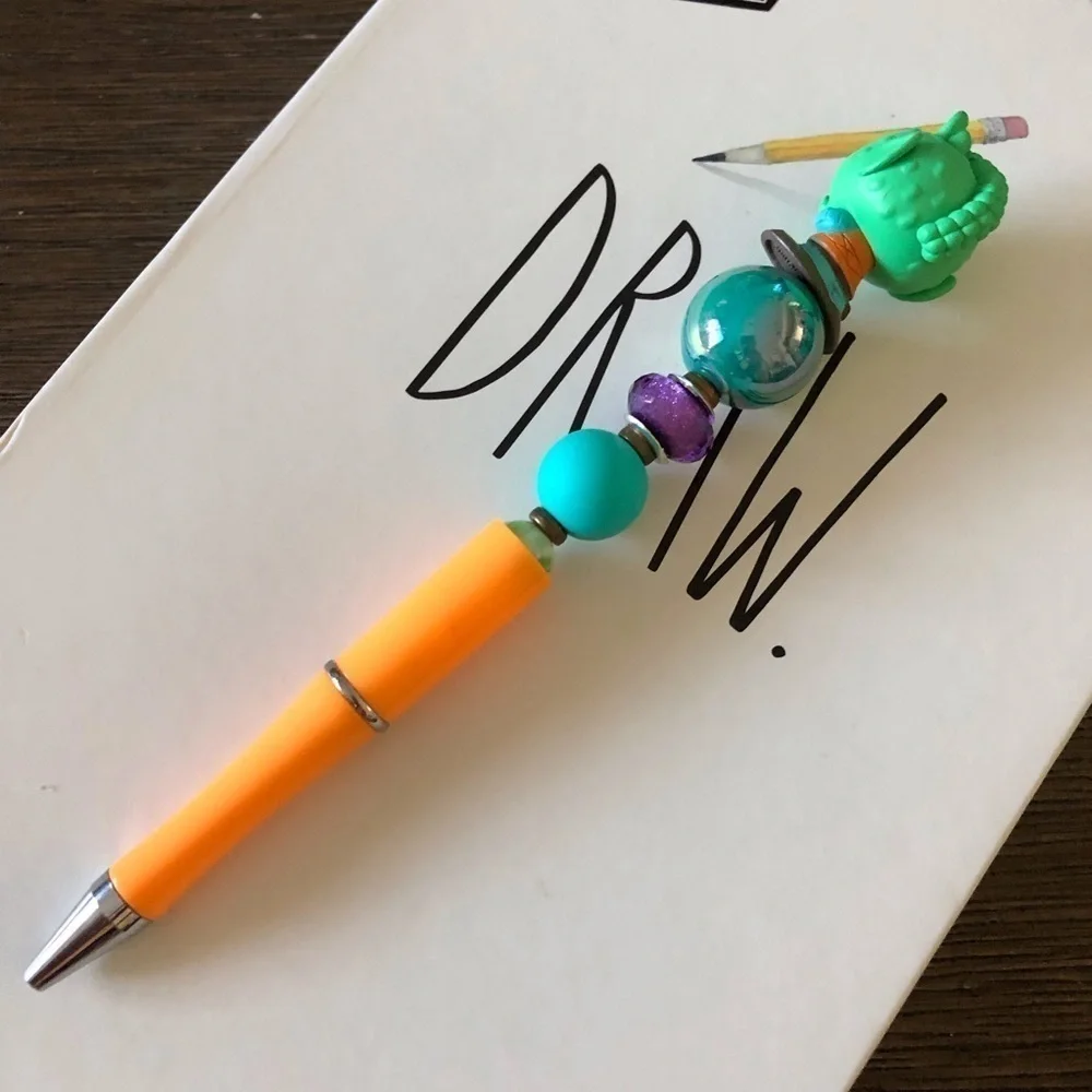 Disney Doorables: Star Wars: Greedo handmade beaded pen